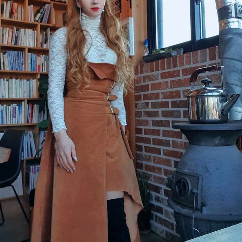 [韓国レビュー]すごく可愛いスカートです!