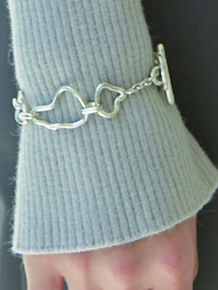 [モノNOR型ウェア] Connection Chain Bracelet（Silver、Gold）韓国